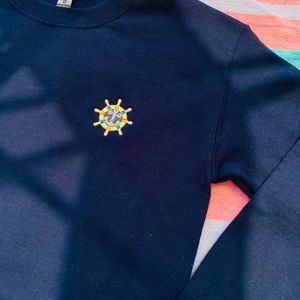 Nautical Anchor Crew Neck Sweatshirt